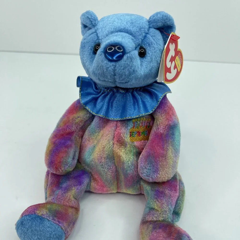 Ty Beanie Baby - SEPTEMBER the Birthday Bear with TAGS 2001